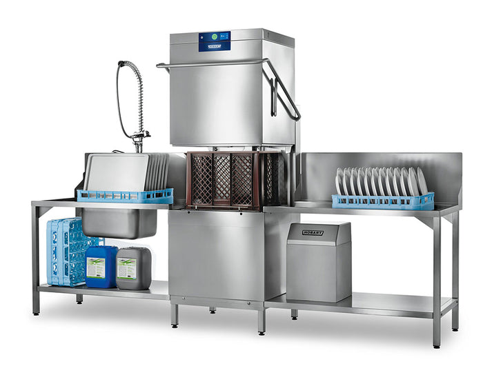 Hobart Profi-AMXXL Series: Extra Large Wash Chamber AMXXLW-10B & AMXXLSW-10B Dishwasher (tabling not included)