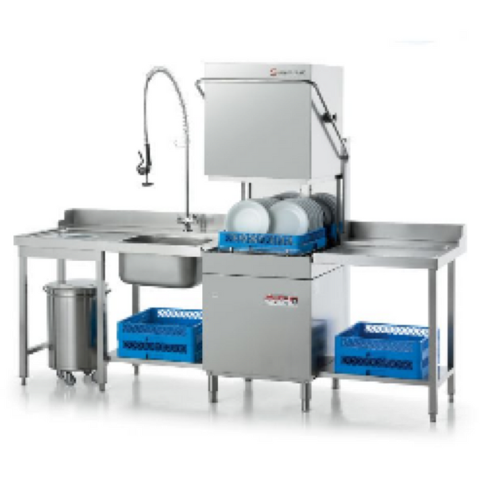SOLD - Sammic SL-1200BP Reconditioned Hood Type Commercial Dishwasher